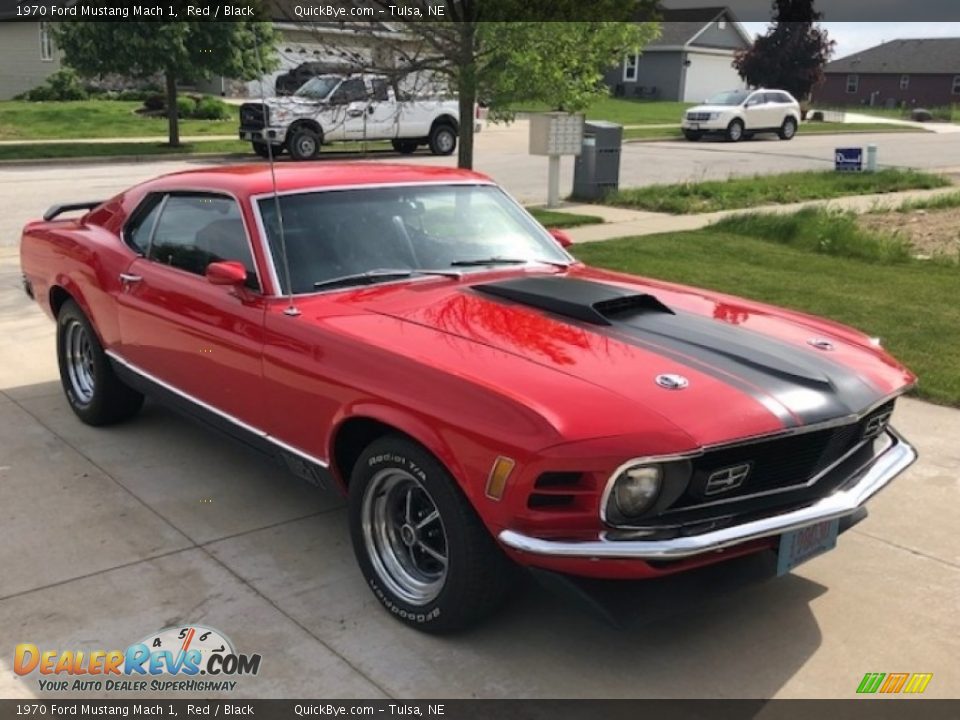 Front 3/4 View of 1970 Ford Mustang Mach 1 Photo #1