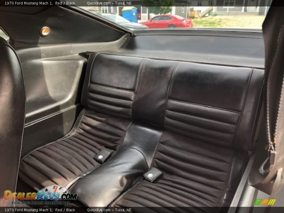 Rear Seat of 1970 Ford Mustang Mach 1 Photo #9