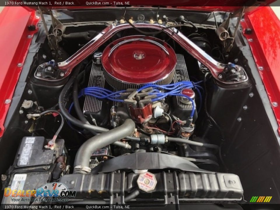 1970 Ford Mustang Mach 1 351 Cleveland V8 Engine Photo #13