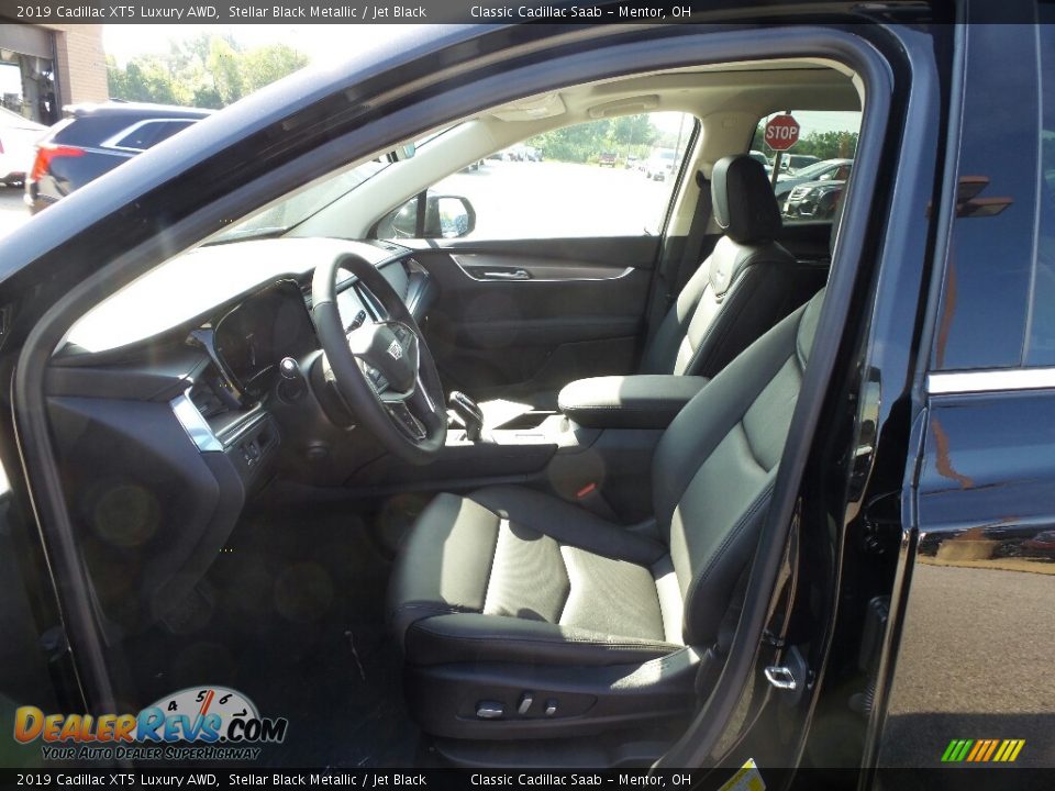 2019 Cadillac XT5 Luxury AWD Stellar Black Metallic / Jet Black Photo #3