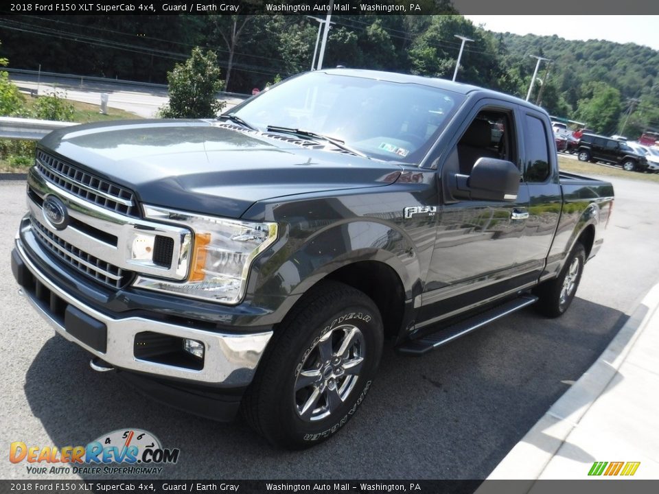 2018 Ford F150 XLT SuperCab 4x4 Guard / Earth Gray Photo #7