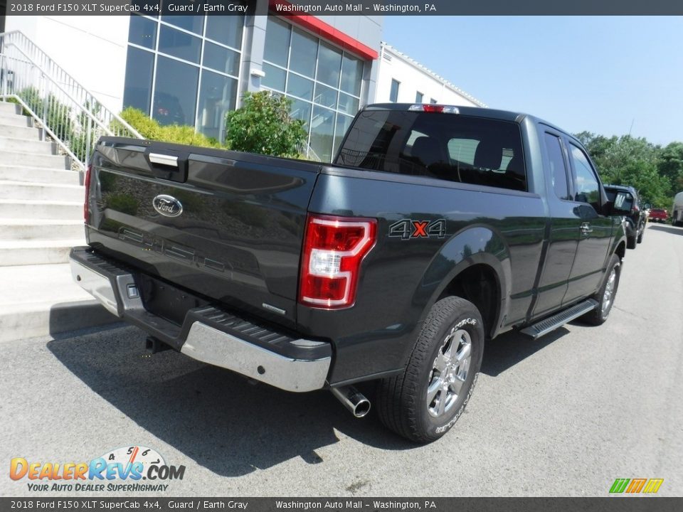 2018 Ford F150 XLT SuperCab 4x4 Guard / Earth Gray Photo #11