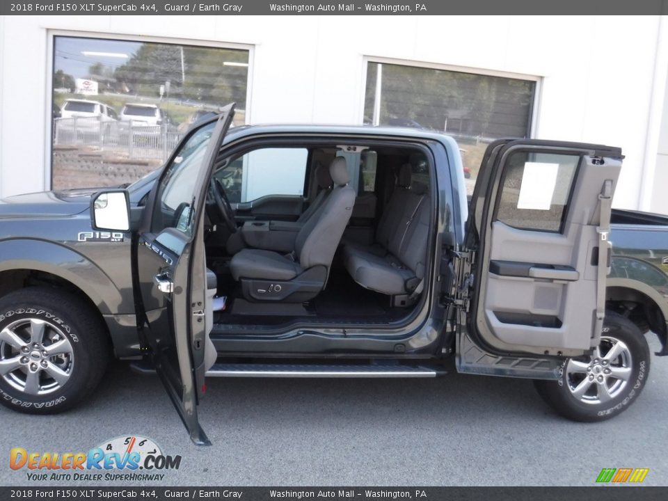 2018 Ford F150 XLT SuperCab 4x4 Guard / Earth Gray Photo #14