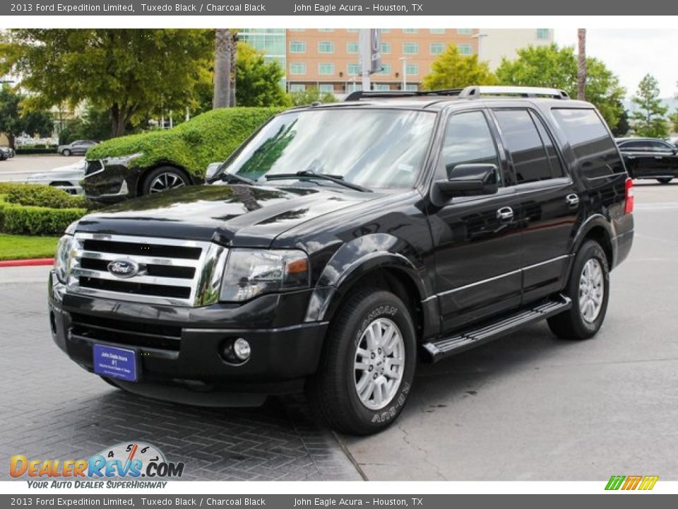 2013 Ford Expedition Limited Tuxedo Black / Charcoal Black Photo #3