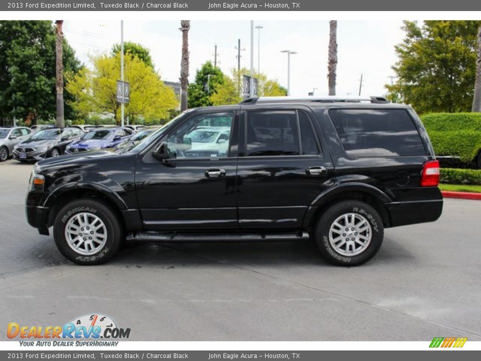 2013 Ford Expedition Limited Tuxedo Black / Charcoal Black Photo #4