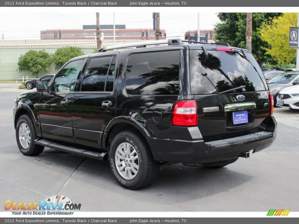 2013 Ford Expedition Limited Tuxedo Black / Charcoal Black Photo #5