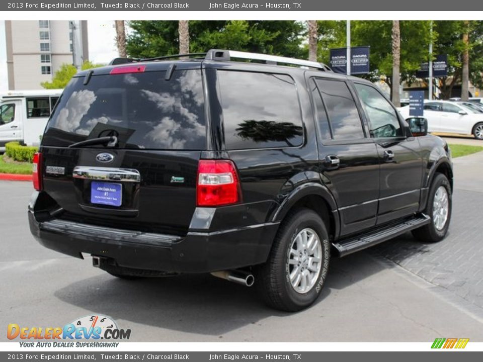 2013 Ford Expedition Limited Tuxedo Black / Charcoal Black Photo #7