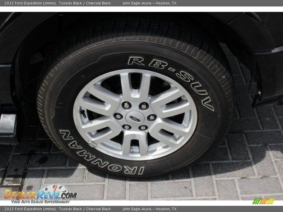2013 Ford Expedition Limited Tuxedo Black / Charcoal Black Photo #9