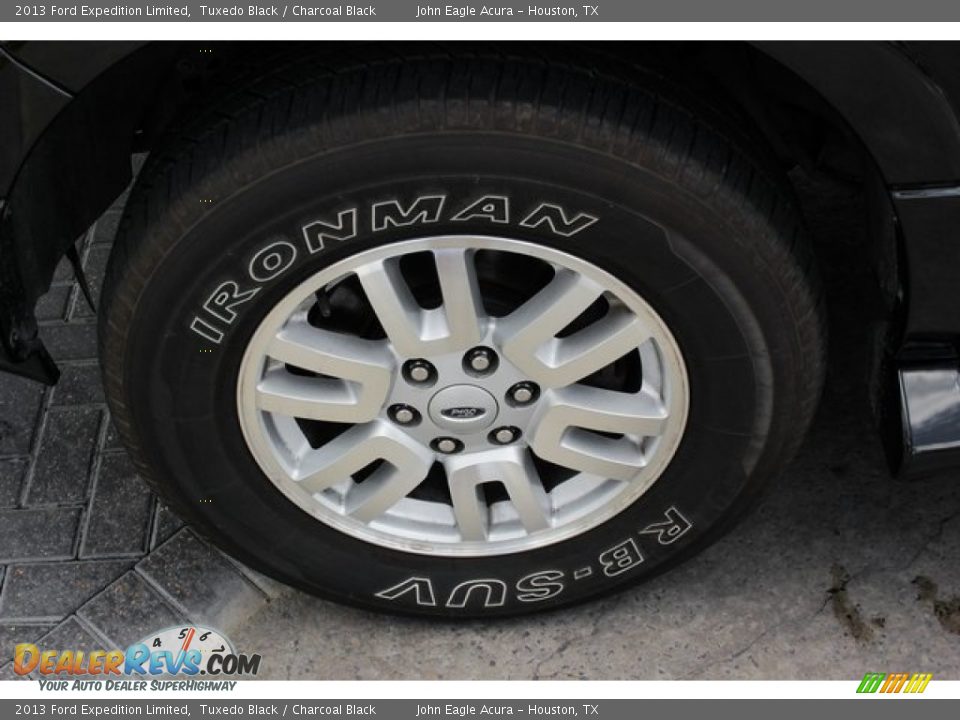 2013 Ford Expedition Limited Tuxedo Black / Charcoal Black Photo #13