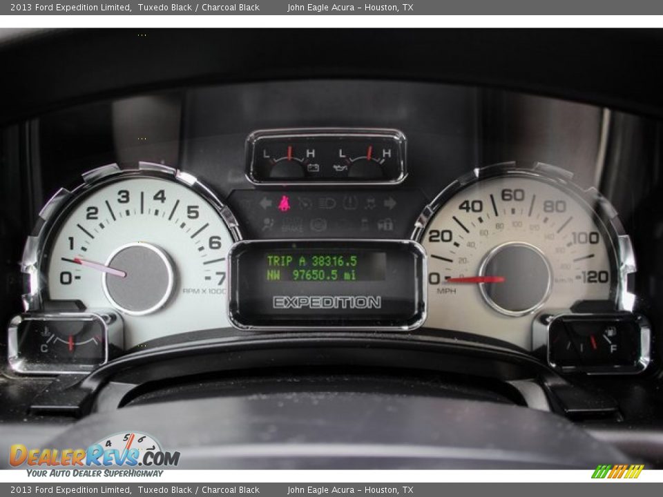 2013 Ford Expedition Limited Tuxedo Black / Charcoal Black Photo #14