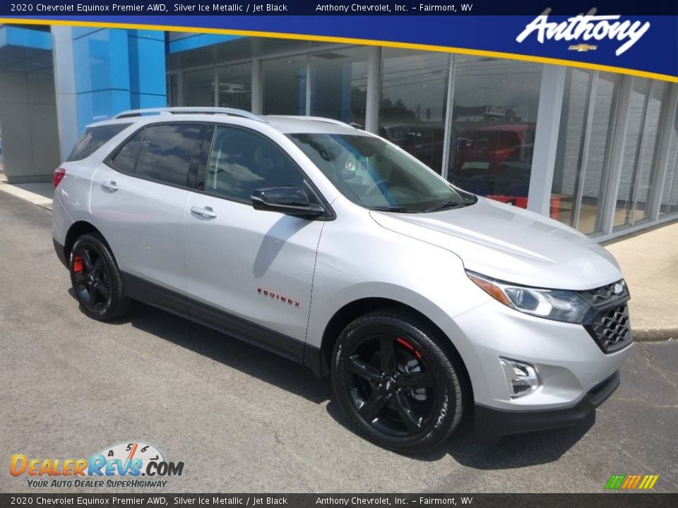 2020 Chevrolet Equinox Premier AWD Silver Ice Metallic / Jet Black Photo #1