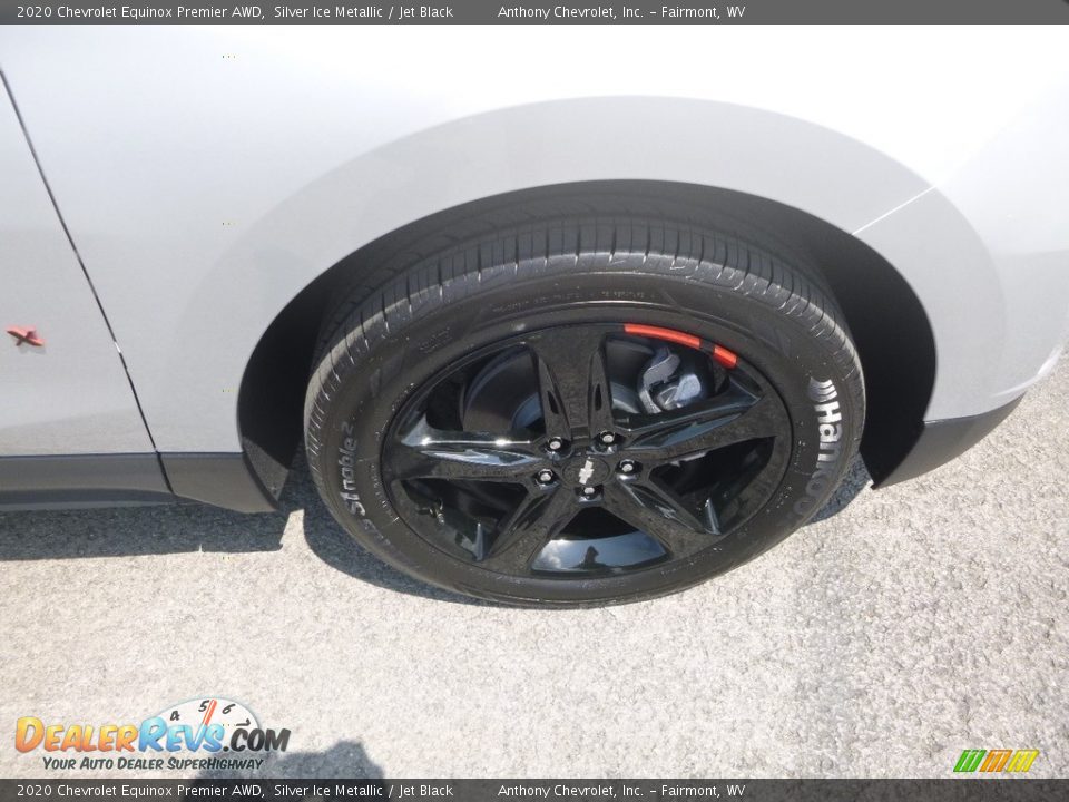 2020 Chevrolet Equinox Premier AWD Silver Ice Metallic / Jet Black Photo #2