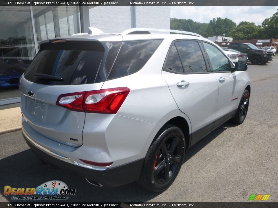 2020 Chevrolet Equinox Premier AWD Silver Ice Metallic / Jet Black Photo #4