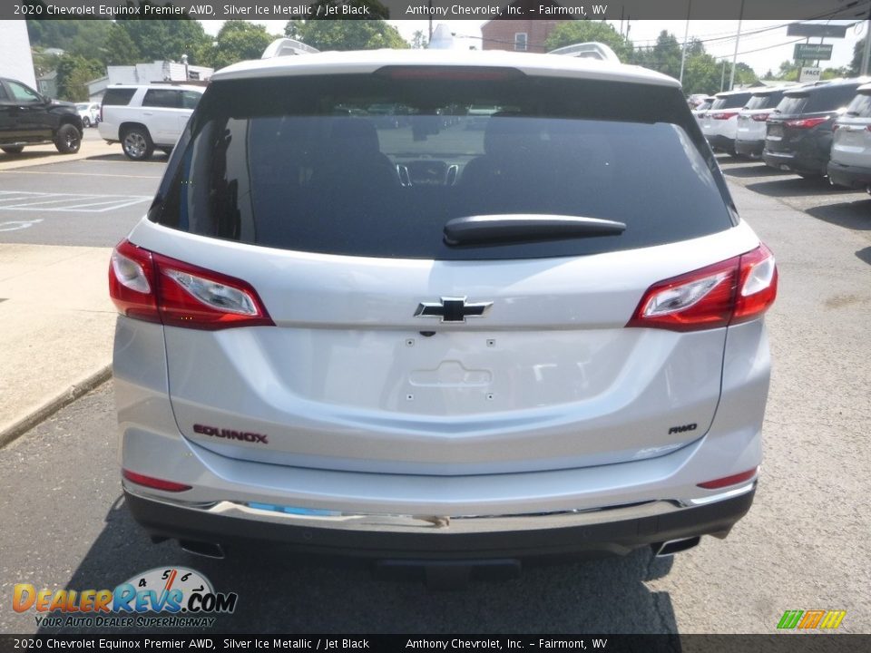 2020 Chevrolet Equinox Premier AWD Silver Ice Metallic / Jet Black Photo #5
