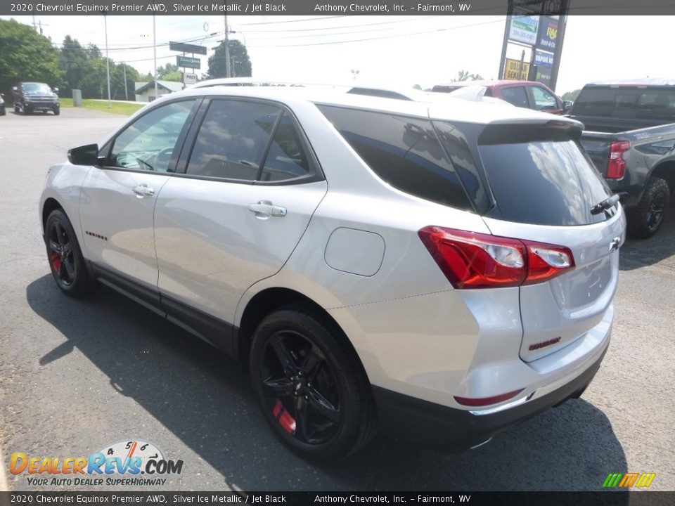 2020 Chevrolet Equinox Premier AWD Silver Ice Metallic / Jet Black Photo #6