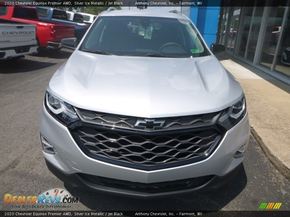 2020 Chevrolet Equinox Premier AWD Silver Ice Metallic / Jet Black Photo #8