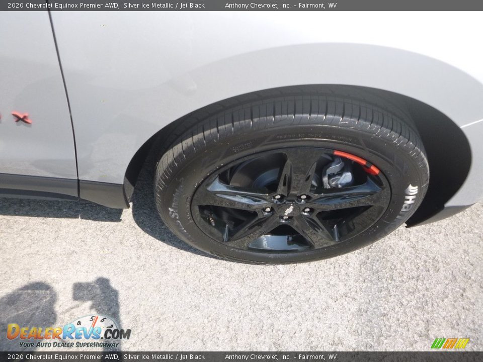 2020 Chevrolet Equinox Premier AWD Silver Ice Metallic / Jet Black Photo #9