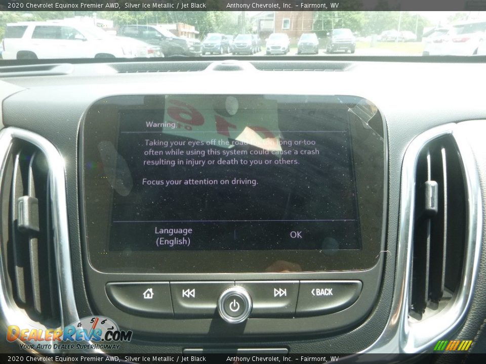 2020 Chevrolet Equinox Premier AWD Silver Ice Metallic / Jet Black Photo #16