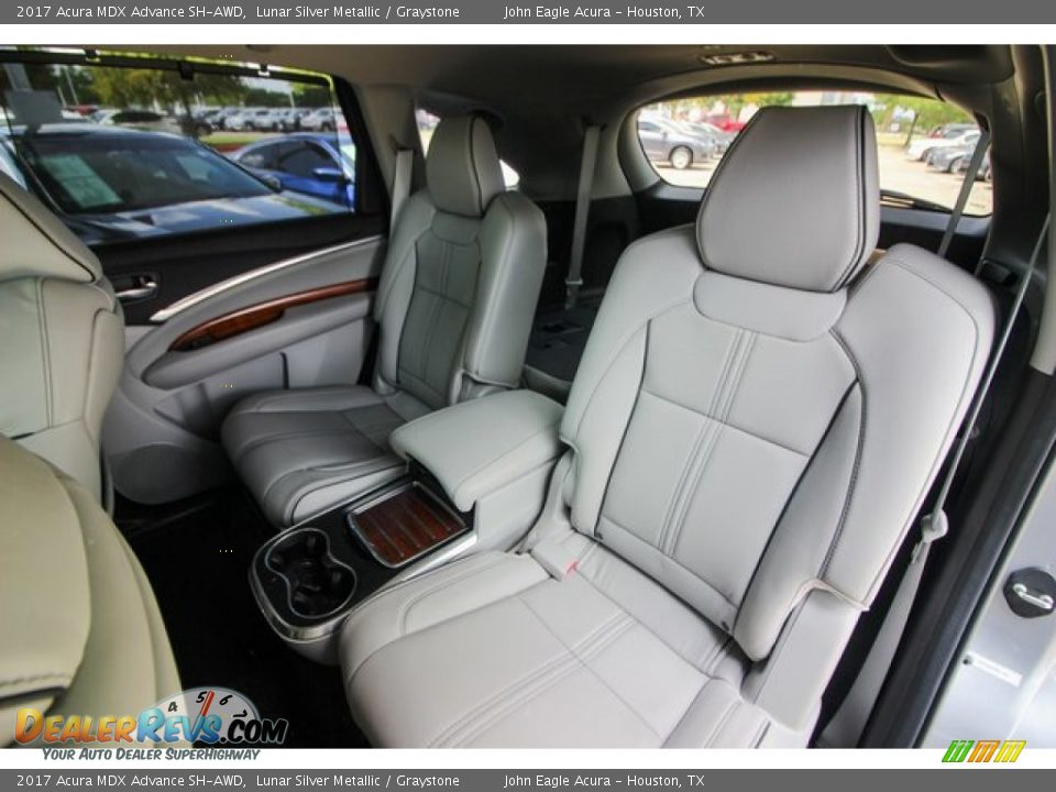 2017 Acura MDX Advance SH-AWD Lunar Silver Metallic / Graystone Photo #20