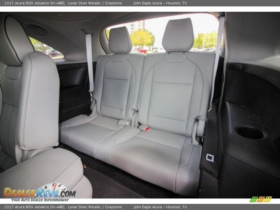 2017 Acura MDX Advance SH-AWD Lunar Silver Metallic / Graystone Photo #21
