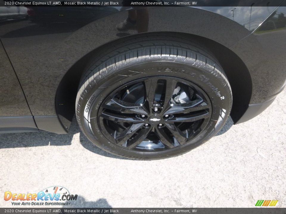 2020 Chevrolet Equinox LT AWD Mosaic Black Metallic / Jet Black Photo #2