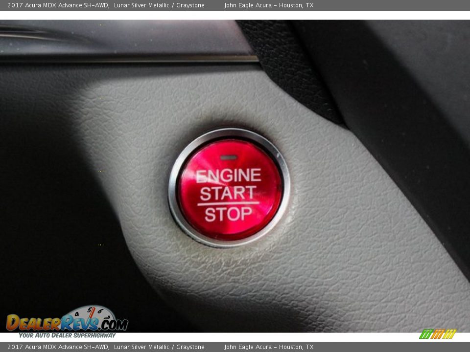 2017 Acura MDX Advance SH-AWD Lunar Silver Metallic / Graystone Photo #32