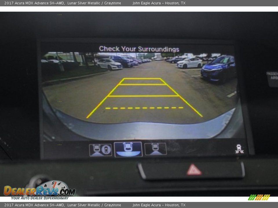 2017 Acura MDX Advance SH-AWD Lunar Silver Metallic / Graystone Photo #33