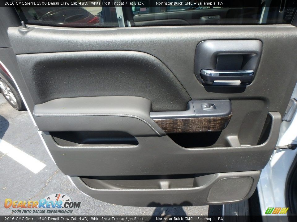 2016 GMC Sierra 1500 Denali Crew Cab 4WD White Frost Tricoat / Jet Black Photo #20