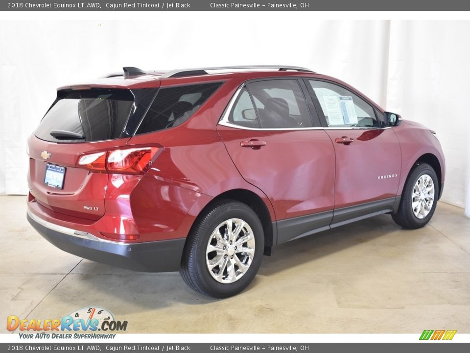 2018 Chevrolet Equinox LT AWD Cajun Red Tintcoat / Jet Black Photo #2