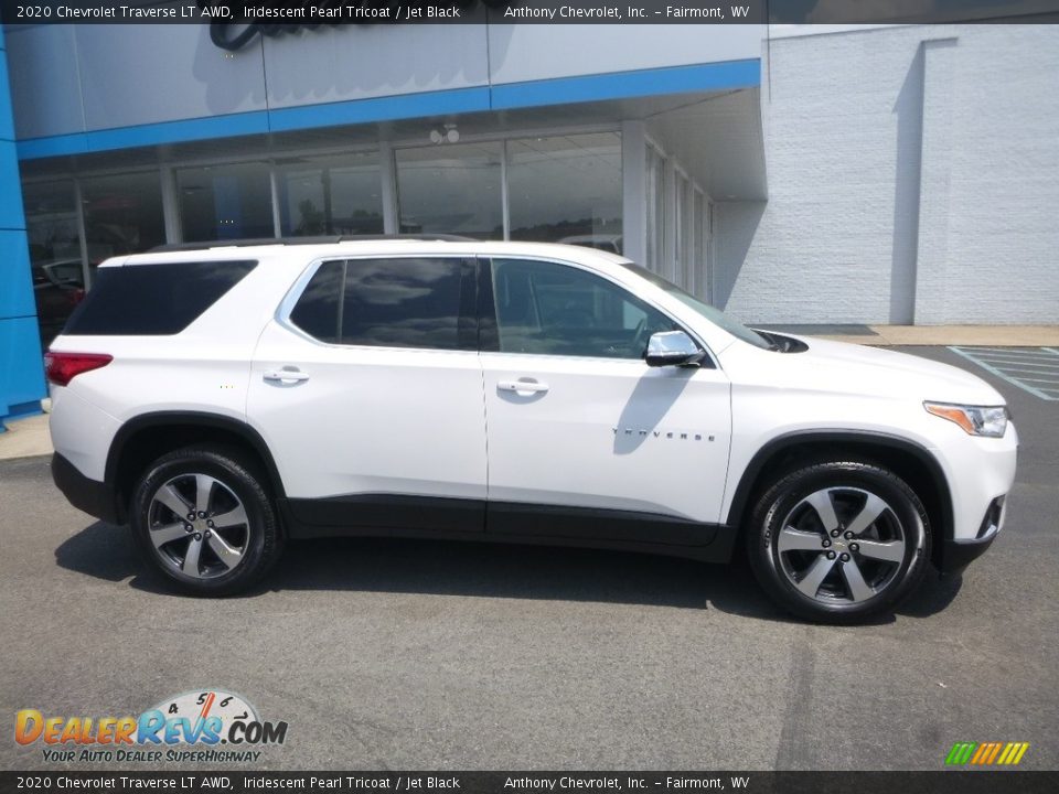 2020 Chevrolet Traverse LT AWD Iridescent Pearl Tricoat / Jet Black Photo #3