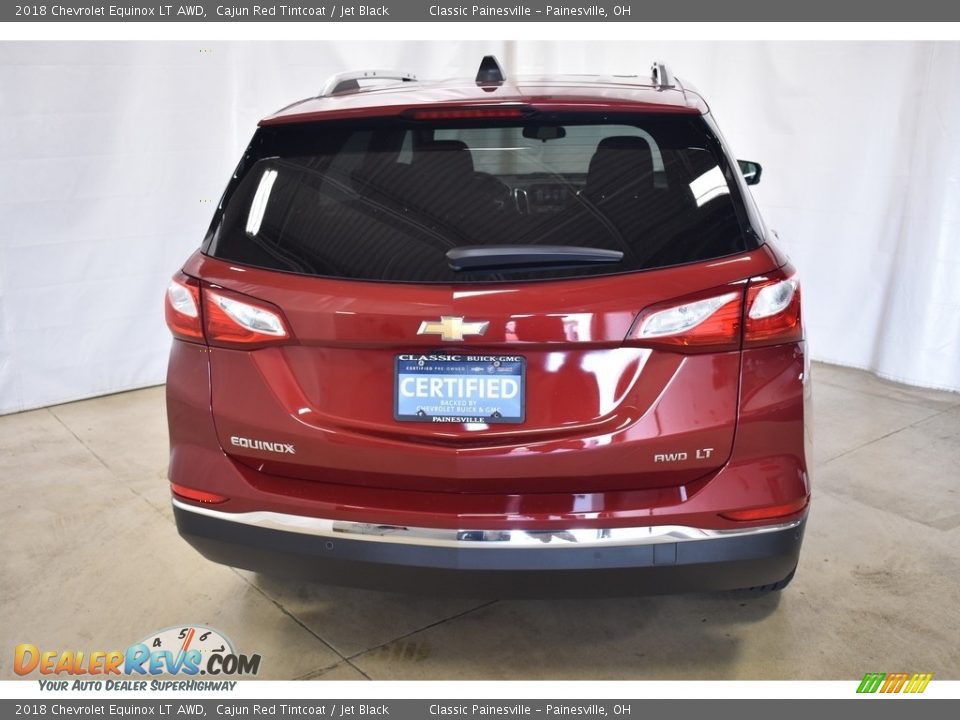 2018 Chevrolet Equinox LT AWD Cajun Red Tintcoat / Jet Black Photo #3