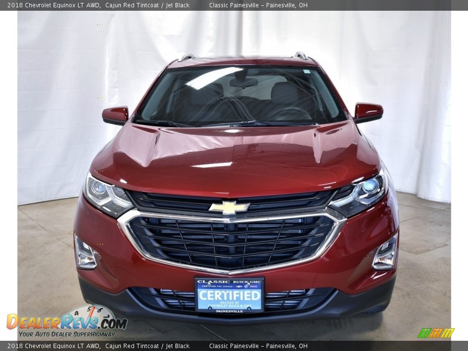 2018 Chevrolet Equinox LT AWD Cajun Red Tintcoat / Jet Black Photo #4