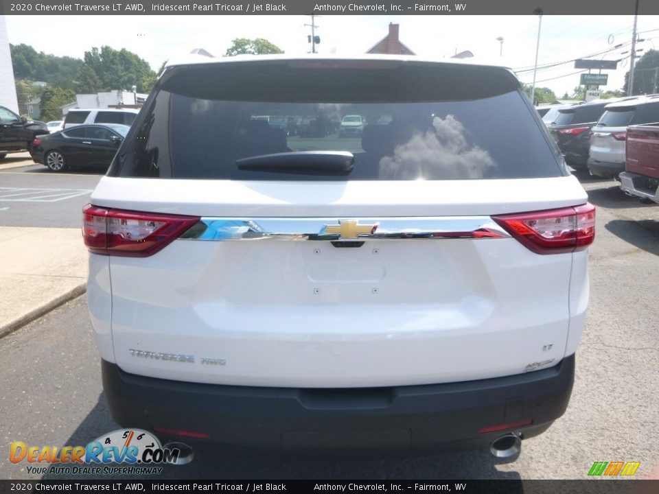 2020 Chevrolet Traverse LT AWD Iridescent Pearl Tricoat / Jet Black Photo #5