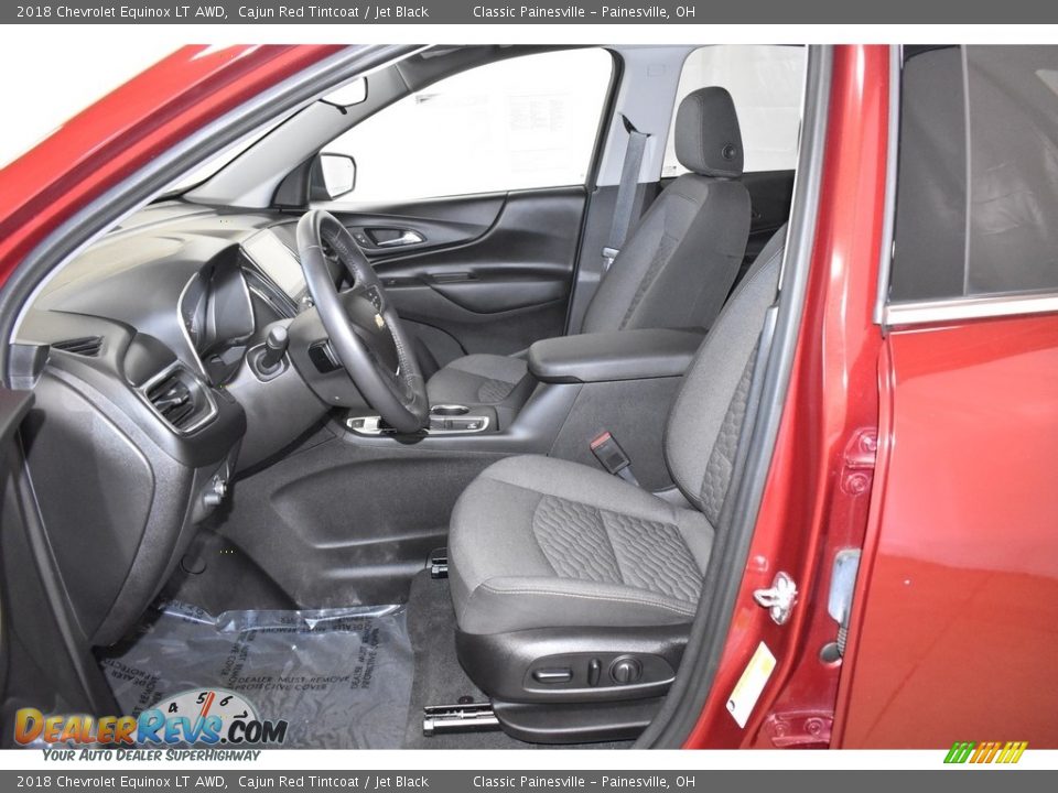 2018 Chevrolet Equinox LT AWD Cajun Red Tintcoat / Jet Black Photo #7