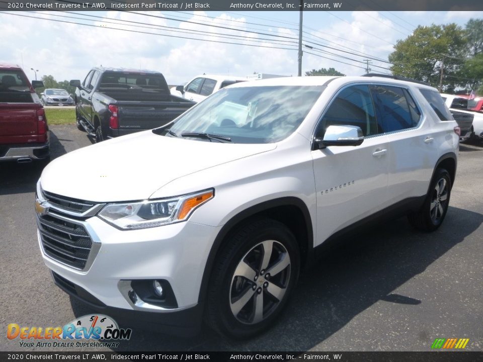 2020 Chevrolet Traverse LT AWD Iridescent Pearl Tricoat / Jet Black Photo #8