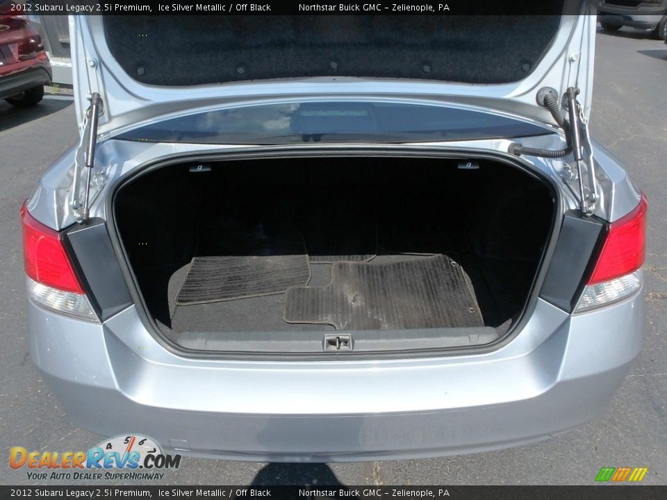 2012 Subaru Legacy 2.5i Premium Ice Silver Metallic / Off Black Photo #10