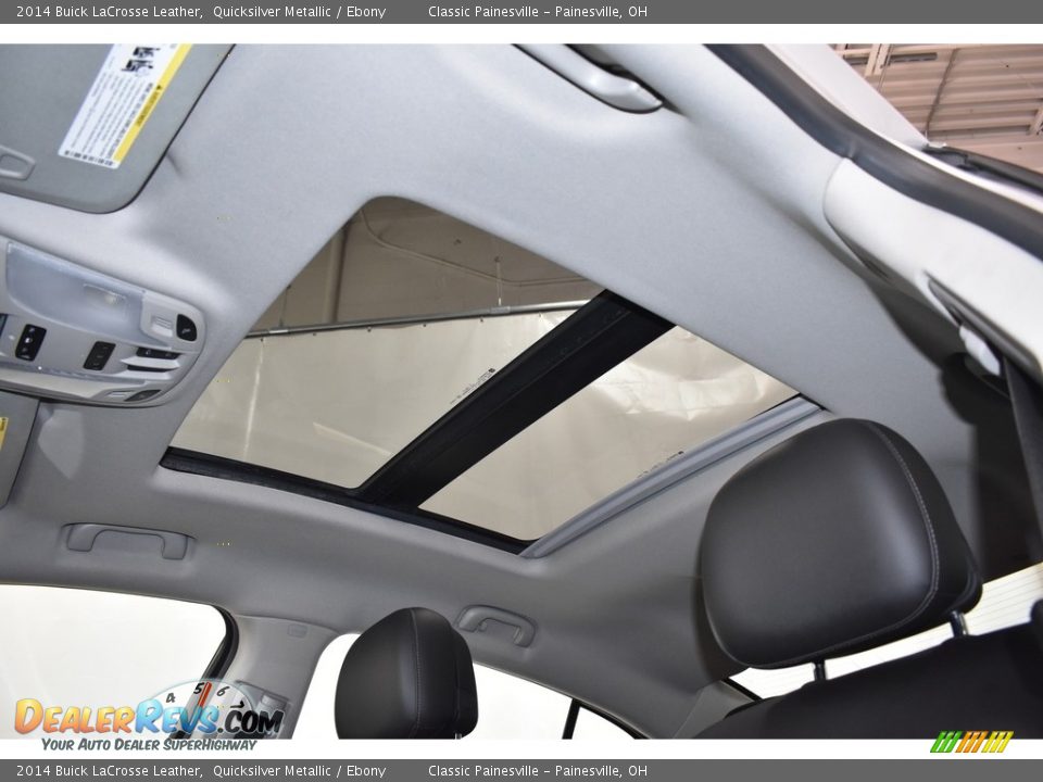 2014 Buick LaCrosse Leather Quicksilver Metallic / Ebony Photo #7