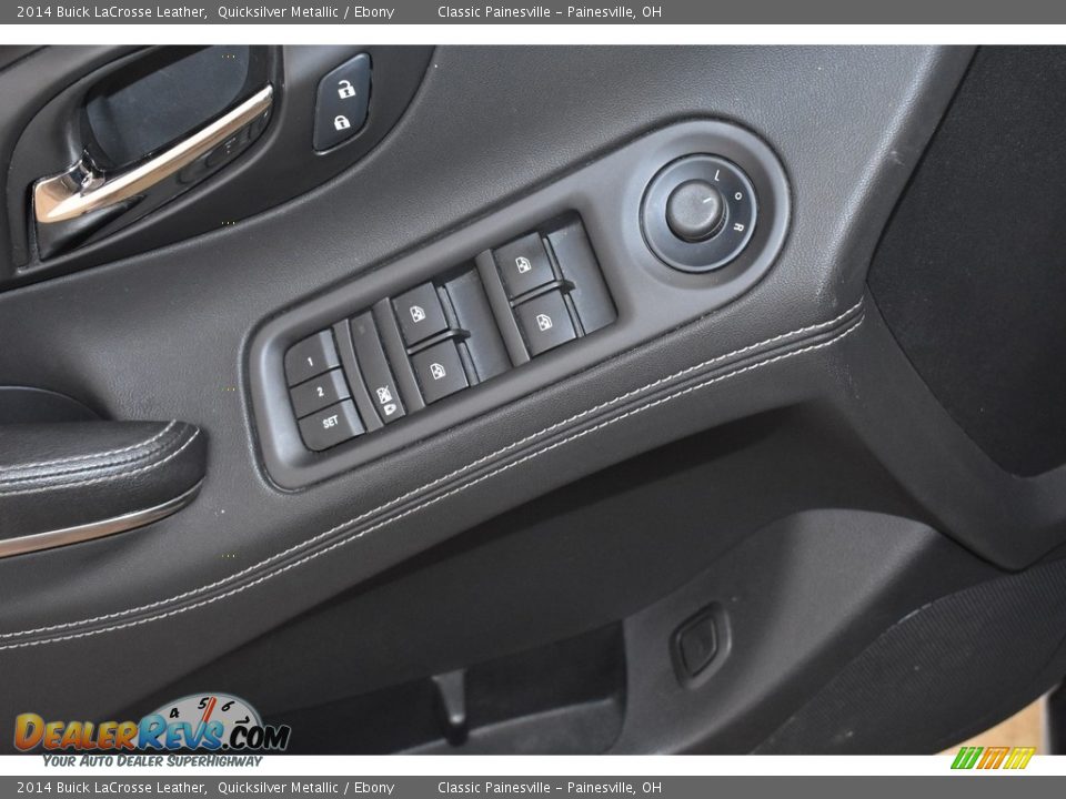 2014 Buick LaCrosse Leather Quicksilver Metallic / Ebony Photo #11