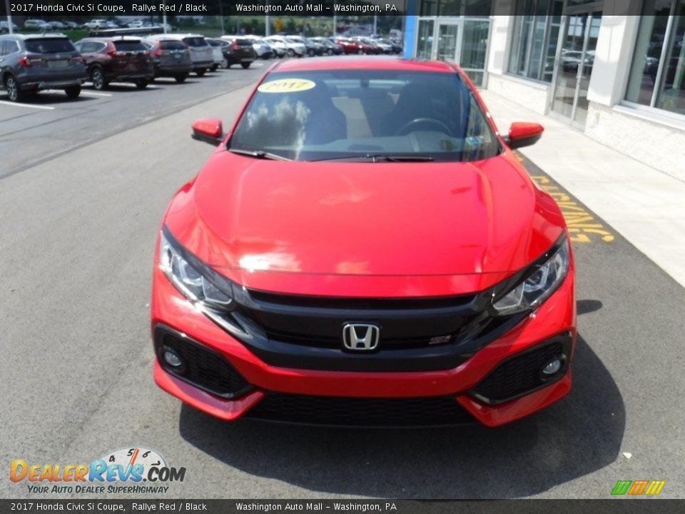 2017 Honda Civic Si Coupe Rallye Red / Black Photo #6