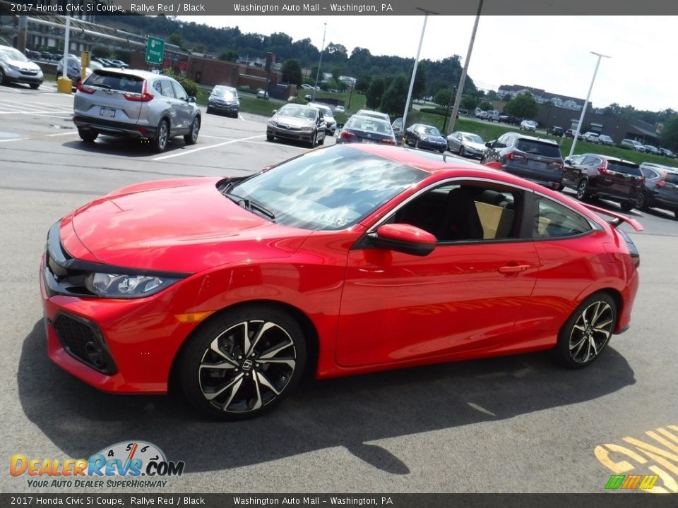 2017 Honda Civic Si Coupe Rallye Red / Black Photo #7