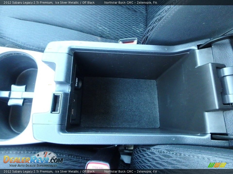 2012 Subaru Legacy 2.5i Premium Ice Silver Metallic / Off Black Photo #29