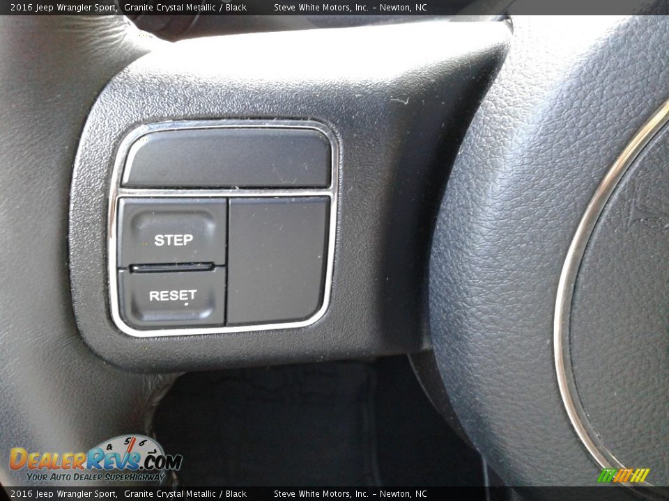 2016 Jeep Wrangler Sport Granite Crystal Metallic / Black Photo #16