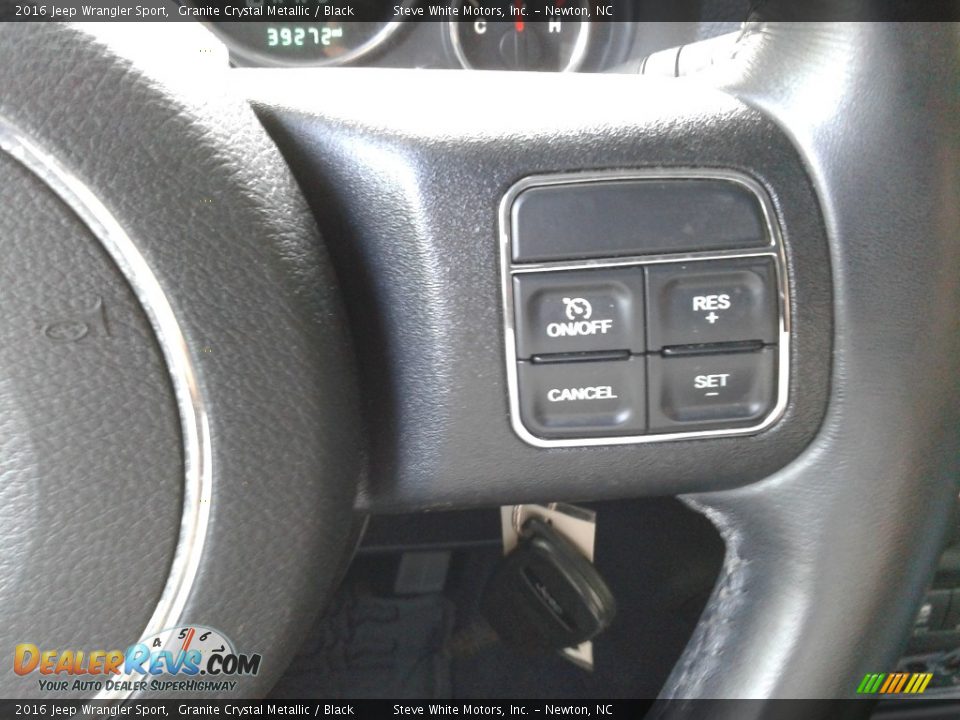2016 Jeep Wrangler Sport Granite Crystal Metallic / Black Photo #17