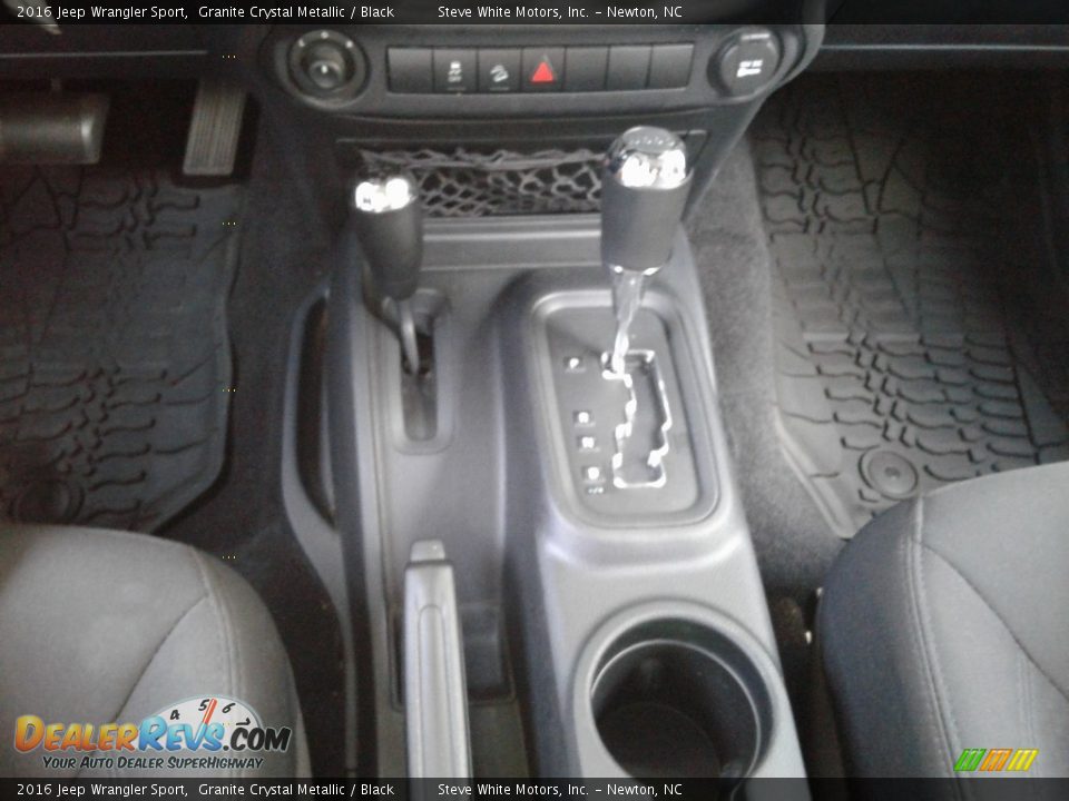 2016 Jeep Wrangler Sport Granite Crystal Metallic / Black Photo #22