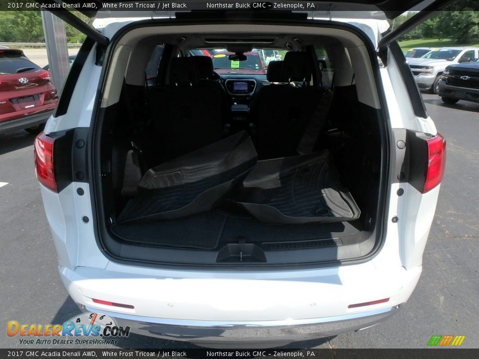2017 GMC Acadia Denali AWD White Frost Tricoat / Jet Black Photo #10