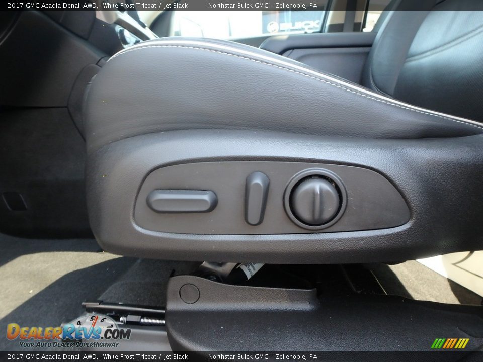 2017 GMC Acadia Denali AWD White Frost Tricoat / Jet Black Photo #15