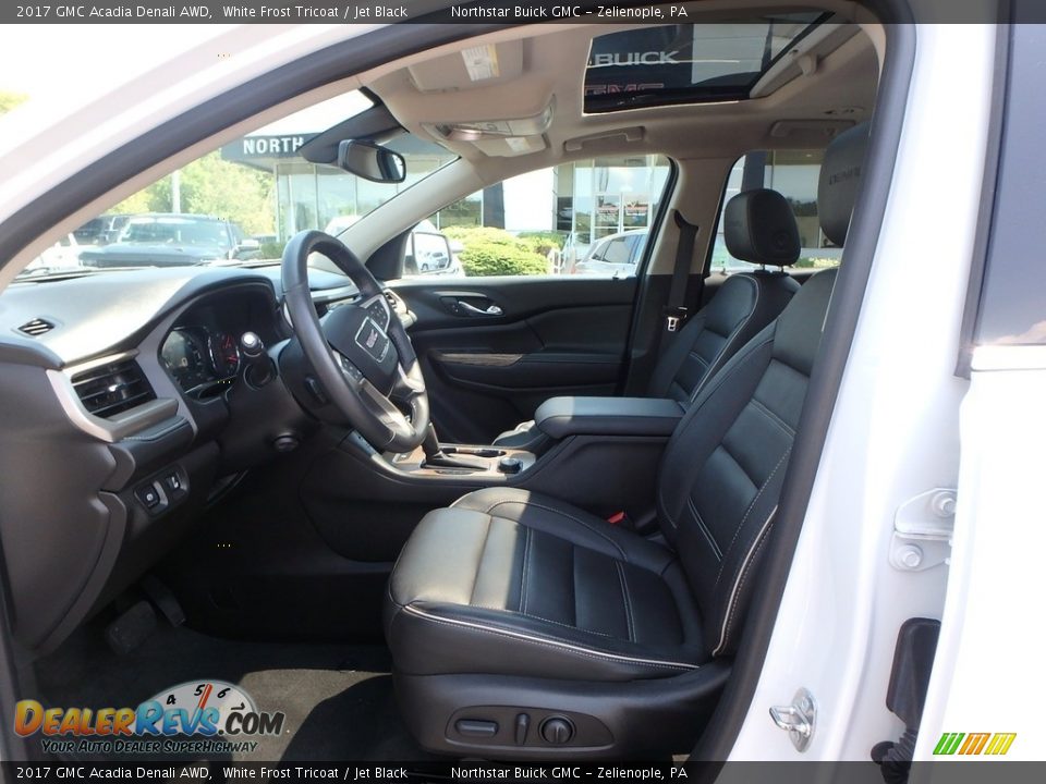 2017 GMC Acadia Denali AWD White Frost Tricoat / Jet Black Photo #18