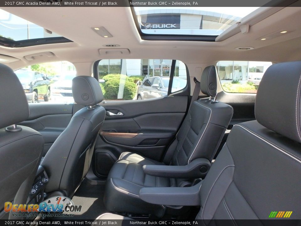 2017 GMC Acadia Denali AWD White Frost Tricoat / Jet Black Photo #19