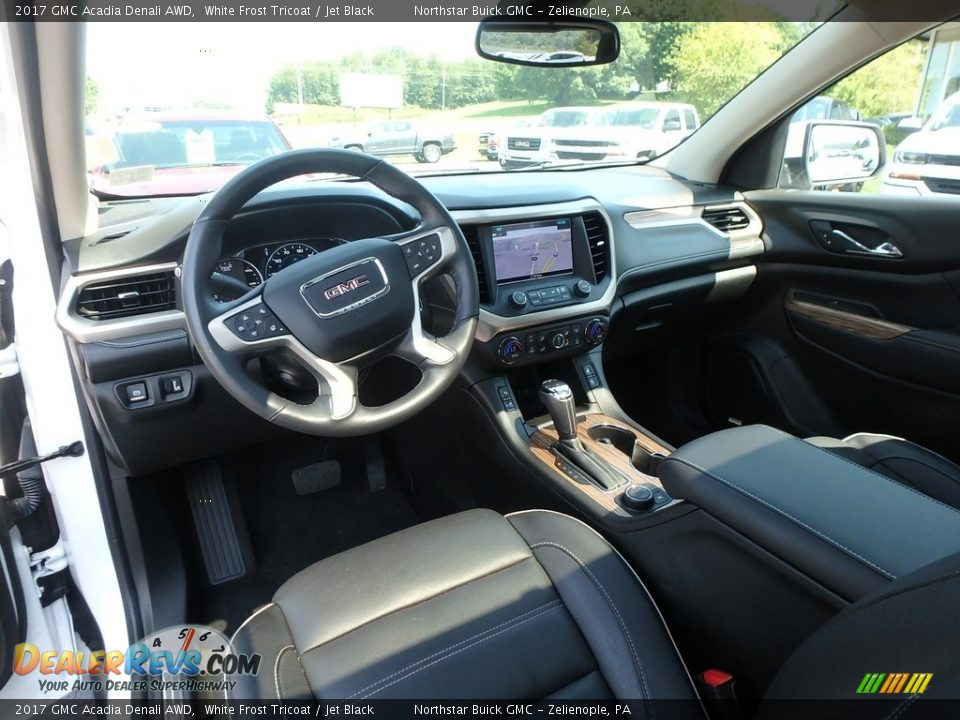 2017 GMC Acadia Denali AWD White Frost Tricoat / Jet Black Photo #20