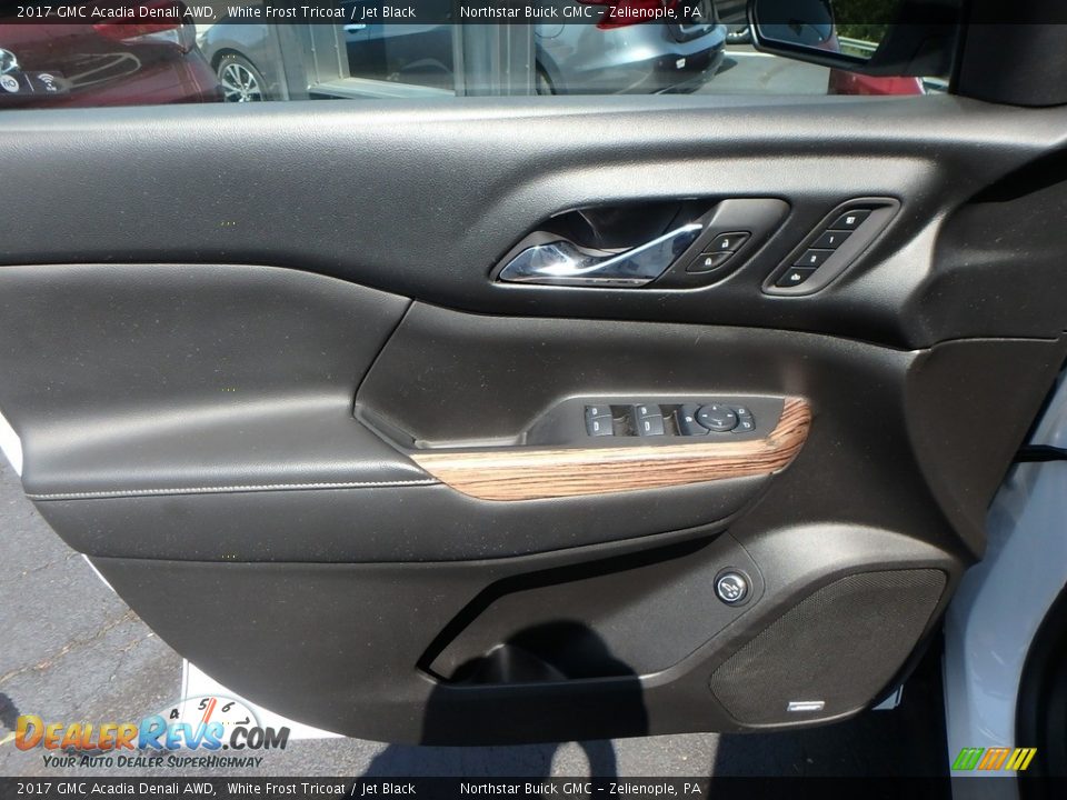 2017 GMC Acadia Denali AWD White Frost Tricoat / Jet Black Photo #22